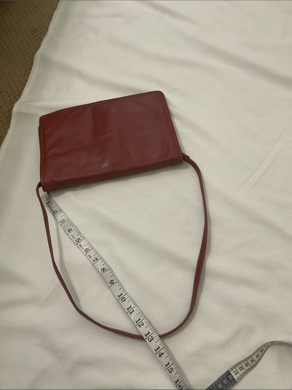 Jay Hebert NY Classic Brown, vintage Leather Shoulder Bag - Picture 6 of 6